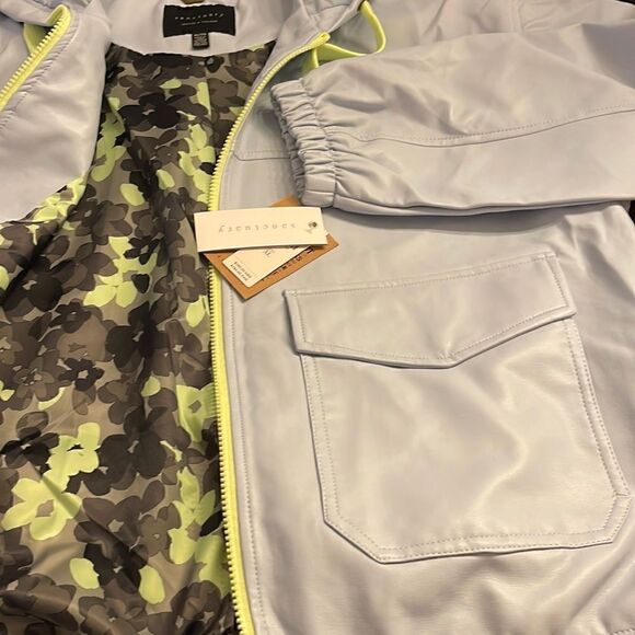 Anthropologie x Sanctuary Fuax Leather Zip-Up Jacket - Picture 5 of 6